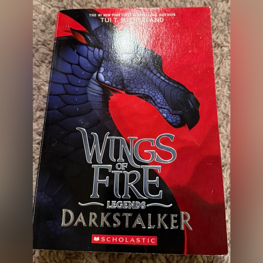 🐲🔥 Wings of Fire: Legends – Darkstalker (Scholastic Paperback) 🔥🐲